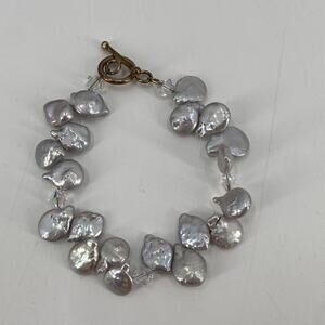 Beaded Freshwater pearl bracelet